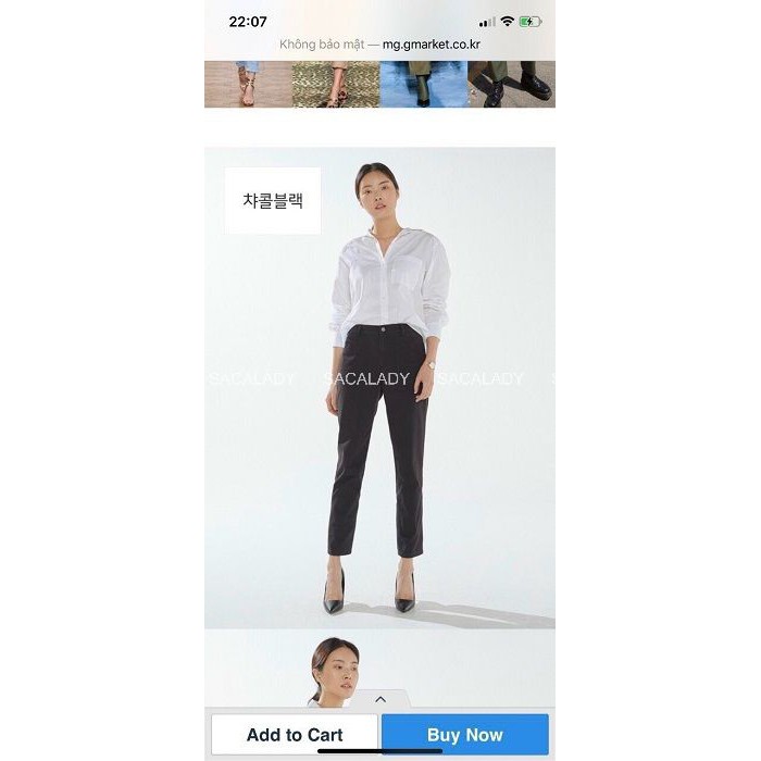 Quần BREAL Xuất Hàn Lưng Thun Kaki - 2985