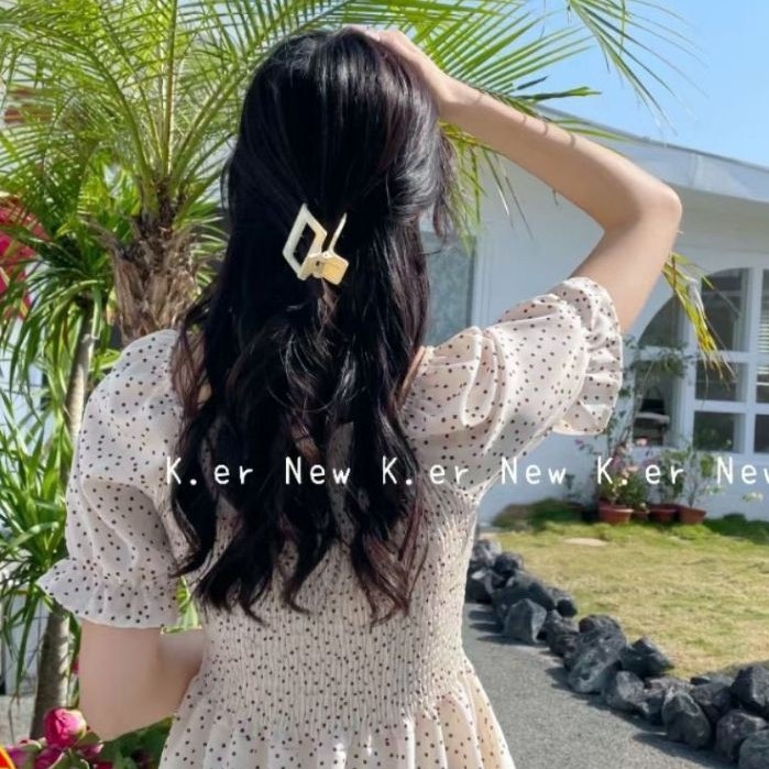 (FREESHIP) Váy đầm ulzzang đầm dự tiệc sang trọng ngắn tay cổ nơ dáng đầm váy xòe M02 | BigBuy360 - bigbuy360.vn