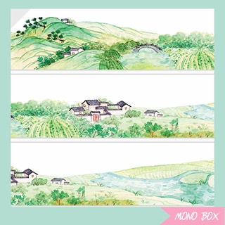 Washi tape chiết đẹp phong cảnh cổ trang trang trí sổ PCM05