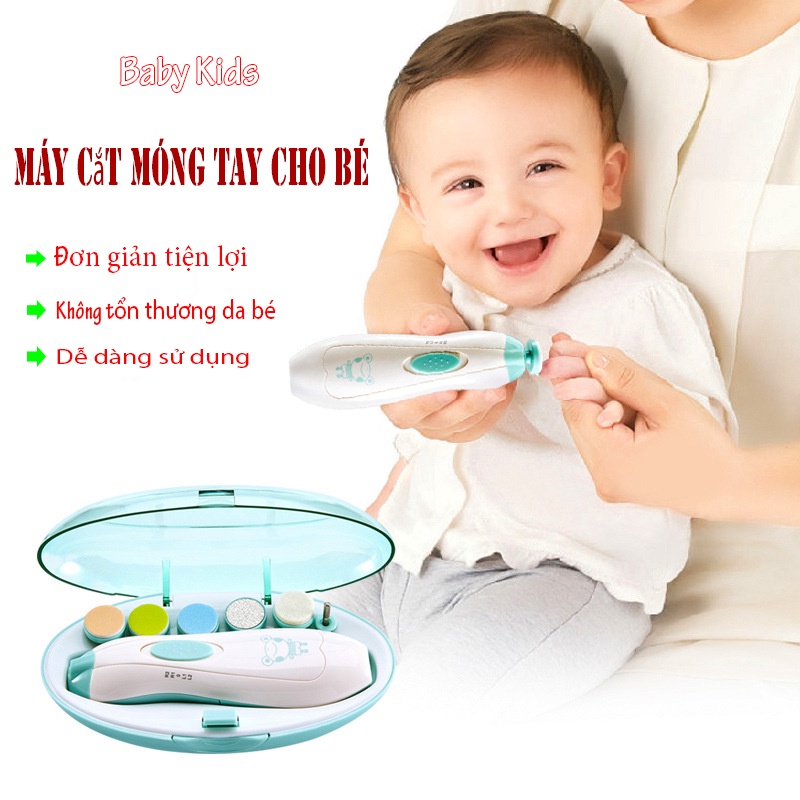 Máy Cắt Móng Tay Cho Bé Sơ Sinh, Đủ Bộ Dụng Cụ Cắt Móng Tay Cho Bé Và Chức Năng Cắt Móng Tay Cho Bé An Toàn Và Tiện Lợi