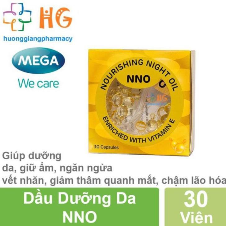 Viên khóa ẩm NNO cung cấp Vitamin E và dầu Jojoba (Hộp 30 Viên)