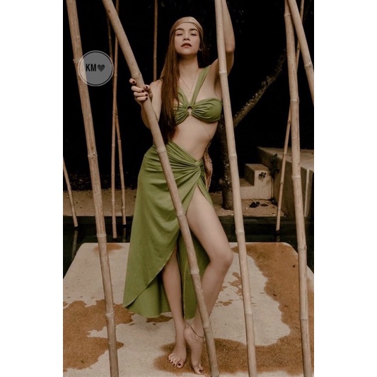 Set bikni thun xanh HNH