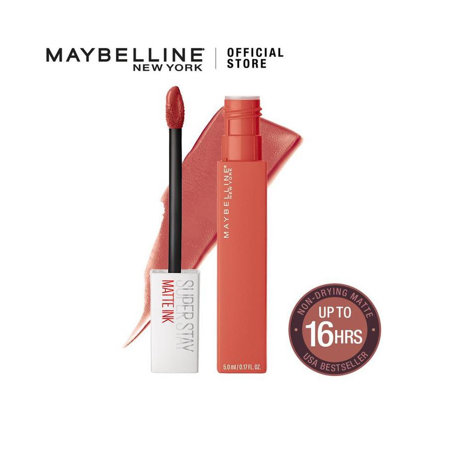 (hàng Mới Về) Son Kem Lì Maybelline Chính Hãng Siêu Lâu Trôi 2 Màu Tùy Chọn | BigBuy360 - bigbuy360.vn