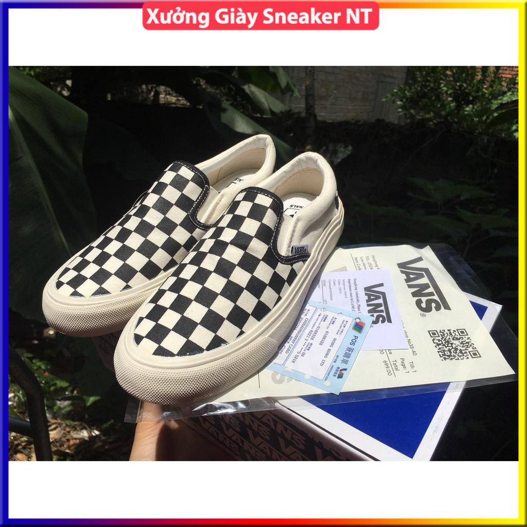GIÀY VANS ĐEN VAULT , OLD , FOG , Giày sneaker van caro , giày thể thao đẹp | BigBuy360 - bigbuy360.vn