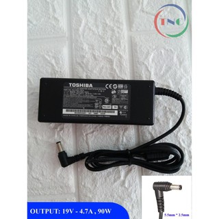Sạc laptop toshiba 19v - 4.74a - 90w