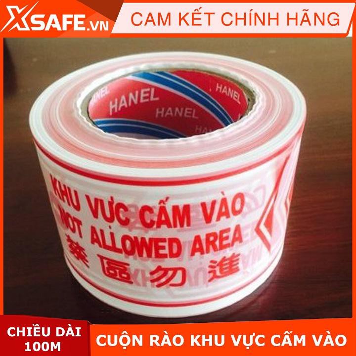 Cuộn dây rào cảnh báo khu vực cấm vào dài 50m, sử dụng làm rào chắn cảnh báo khu vực cấm vào, có sự nguy hiểm - XSAFE