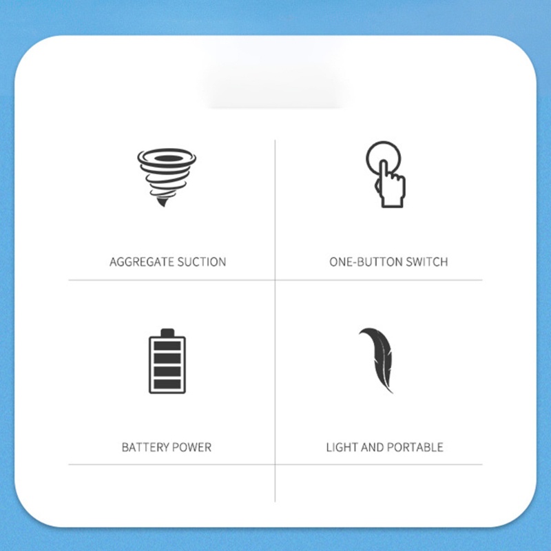 Máy Hút Bụi Cầm Tay Để Bàn Sạc USB Tiện Dụng