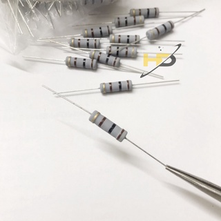 Bộ 10 con điện trở công suất 100 ohm 2w, trở 100r dùng trong mạch điện tử