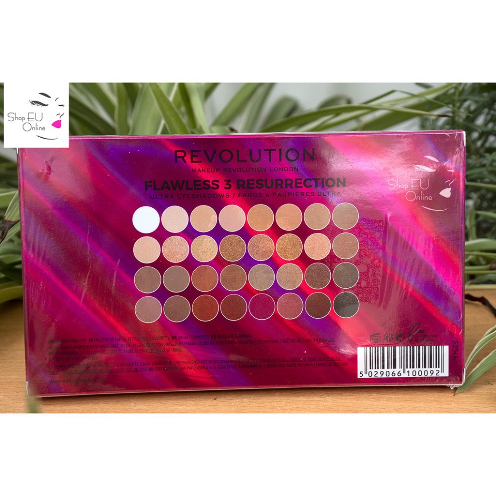 htn Bảng phấn mắt Flawless 3 Resurrection Untra Eyeshadow - Makeup Revolution