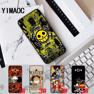 Ốp điện thoại dẻo họa tiết hoạt hình One Piece cho SAMSUNG A3 A5 A6 PLUS A7 A8 A9 2016 2017 2018 A20E 28C