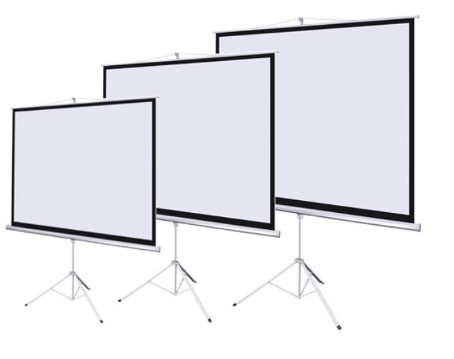 Màn chiếu 3 chân 71inch (1m25 x 1m25)