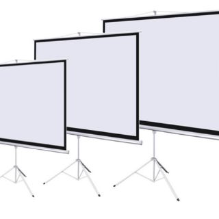 Màn chiếu 3 chân 71inch (1m25 x 1m25)