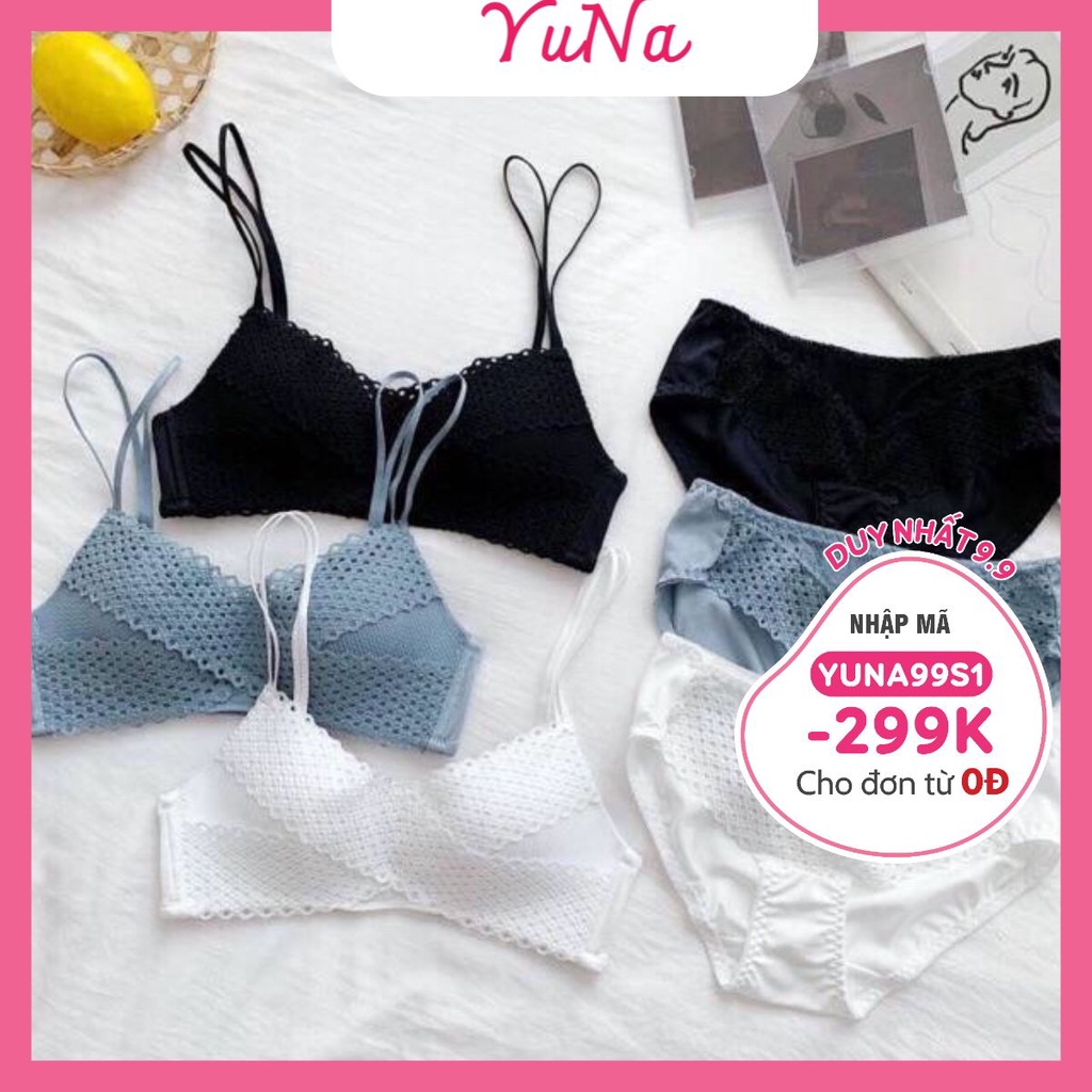 Bộ đồ lót NÂNG NGỰC đệm mỏng không gọng 994, phụ kiện thời trang MAIKA