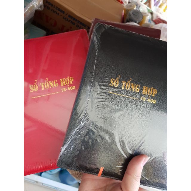 Sổ Bìa Da Tổng Hợp T8 400 Trang Kẻ Ngang Đẹp