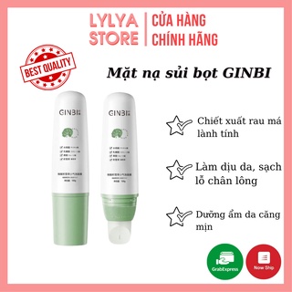 Mặt nạ sủi bọt GINBI thải độc tái tạo làn da căng mịn Lylya Store