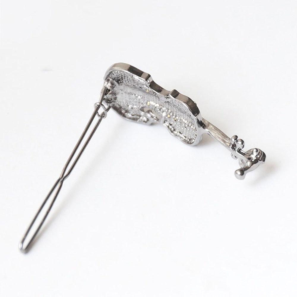 Kẹp Tóc Mái Bằng Kim Loại Hình Đàn Violin Dễ Thương