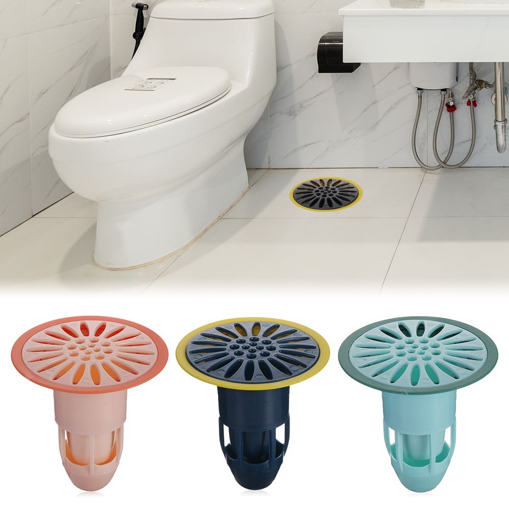 Nắp Đậy Cống Thoát Nước Sàn Nhà Tắm / Nhà Bếp Bằng Silicone Chống Mùi Hôi