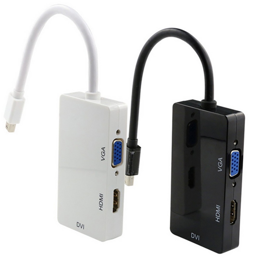 Thiết bị chuyển đổi 3 trong 1 cổng Thunderbolt sang HDMI VGA DVI