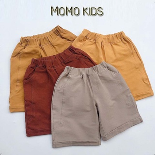 Quần short bé trai, quần lửng thô cho bé MOMO từ 8-18kg