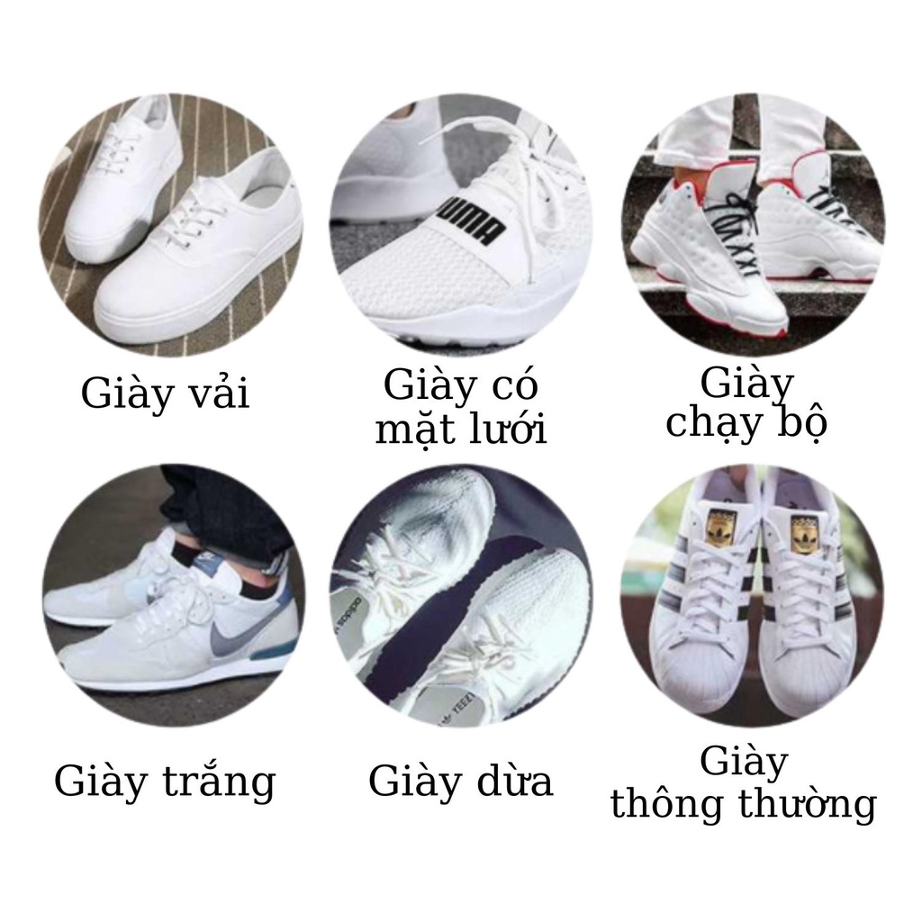 Chai dung dịch vệ sinh giày dép dạng bọt không dùng nước 200mL