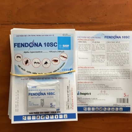 Thuốc diệt côn trùng fendona 10SC gói 5ml