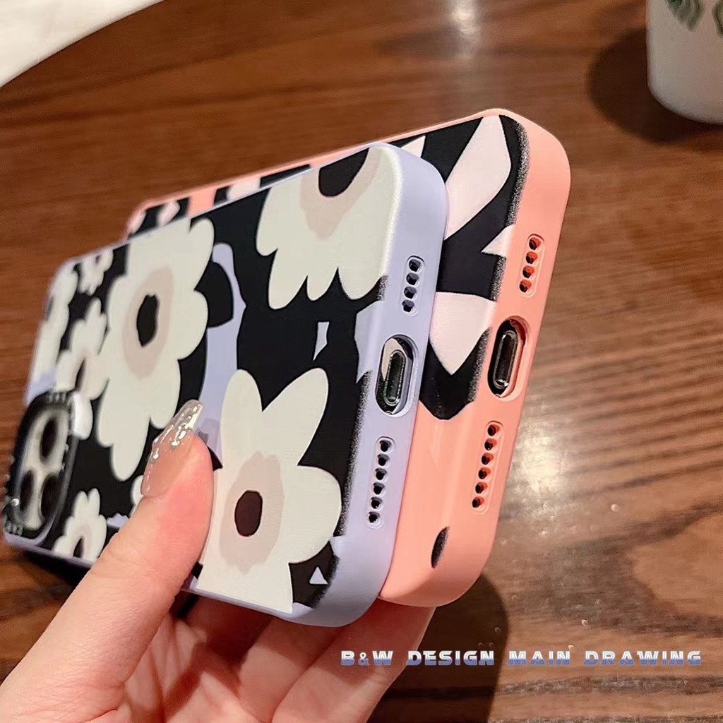 Ốp Điện Thoại Silicon Mềm Chống Sốc Họa Tiết Hoa Cho iPhone 13 12 Pro MAX 11 Pro MAX X XR XS MAX 7 8 Plus
