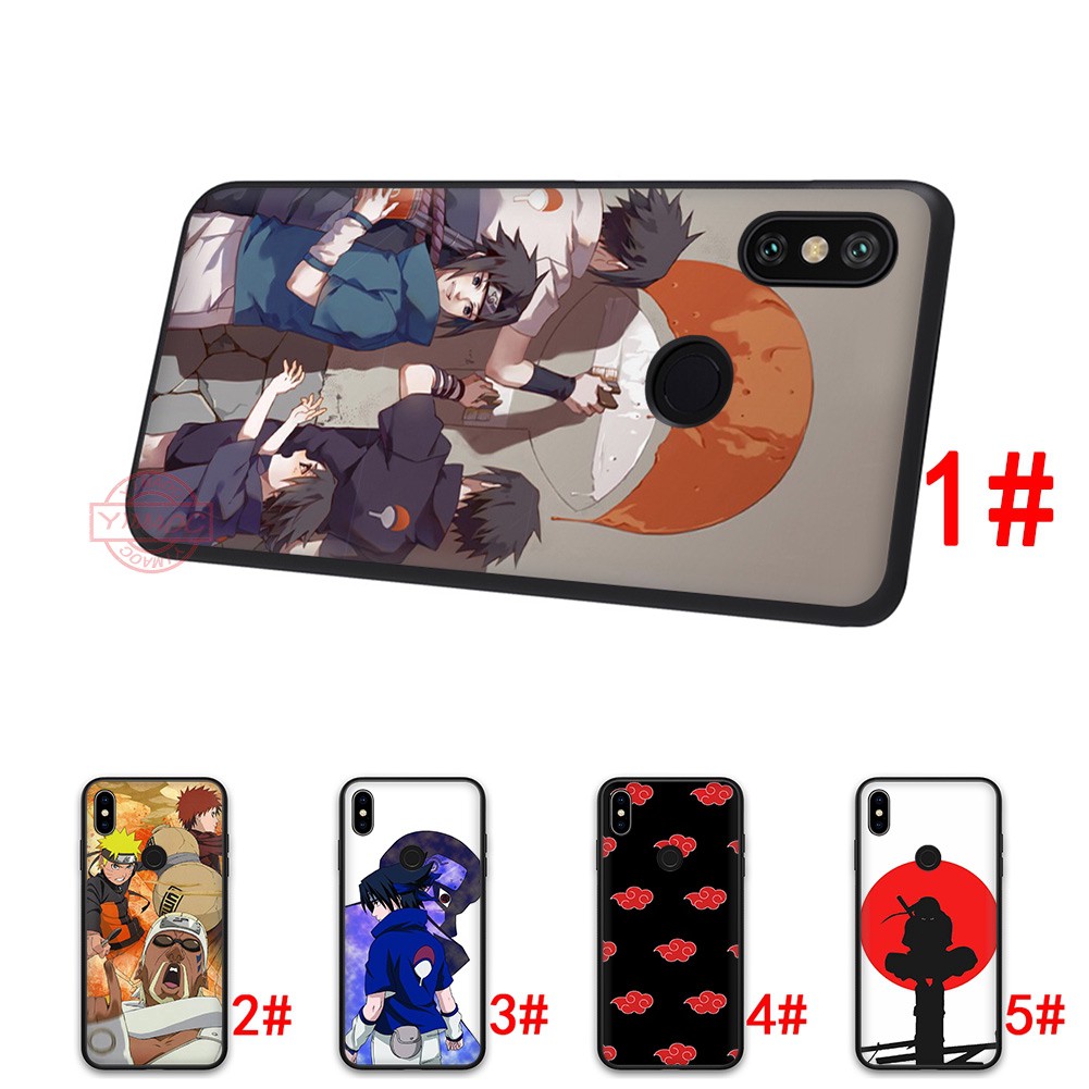  Ốp điện thoại in hình anime Naruto dành cho Xiaomi Mi 8/8 SE/9/9 SE/A1/5X/A2/6X/8 Lite/A2Lite/F1/Max 3