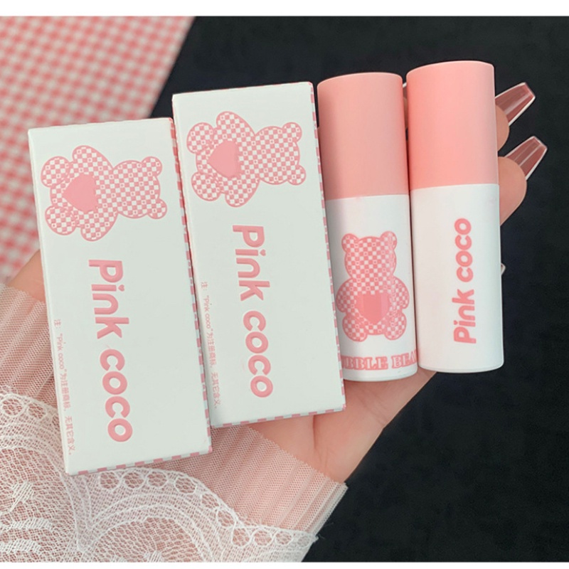 Son Môi Pinkcoco Màu Hồng Lì Chống Thấm Nước