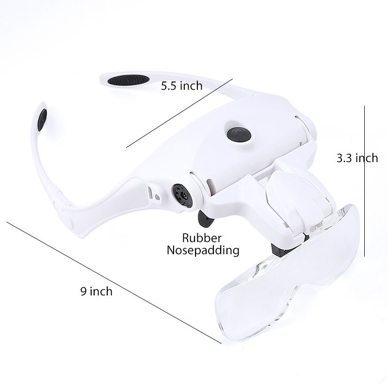 USB magnifier năm ống kính với đầu nối LED tùy chỉnh chuyên dụng