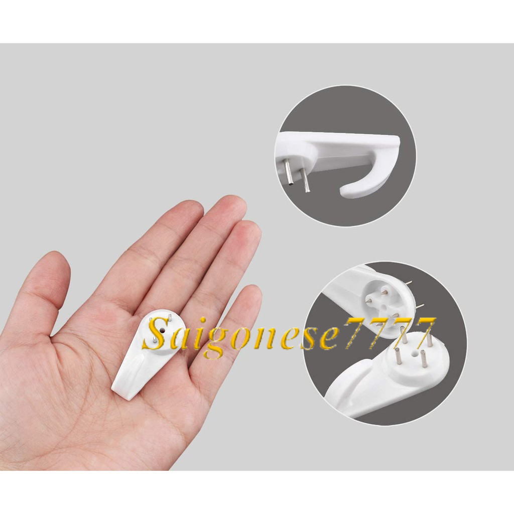 Combo Đinh Ghim 4 Chấu Móc Treo Khung Tranh Vật Dụng Tiện Lợi Không Cần Khoan Tường Frame Picture Hanger