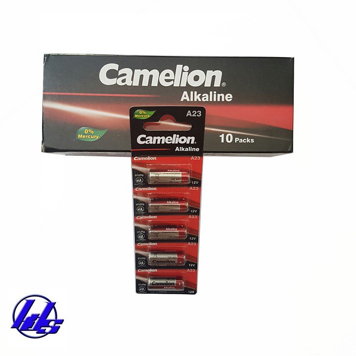 Pin Camelion A23, 23A, 23AE, MN23 Plus Alkaline - Vỉ 5 viên