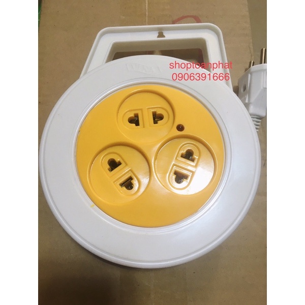 Ổ cắm điện quay 5m,8m size lớn 100-&gt;600W Vina | Hàng vietnam chất lượng cao