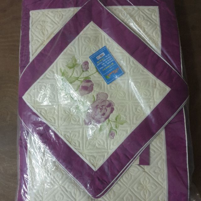 Bộ chan ga goi cottong satin 7 món (có 7 màu tùy khách trọn lựa)