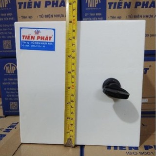 TỦ ĐIỆN NHỰA ABS CHỐNG NƯỚC TIẾN PHÁT 20cmX20cmX13cm