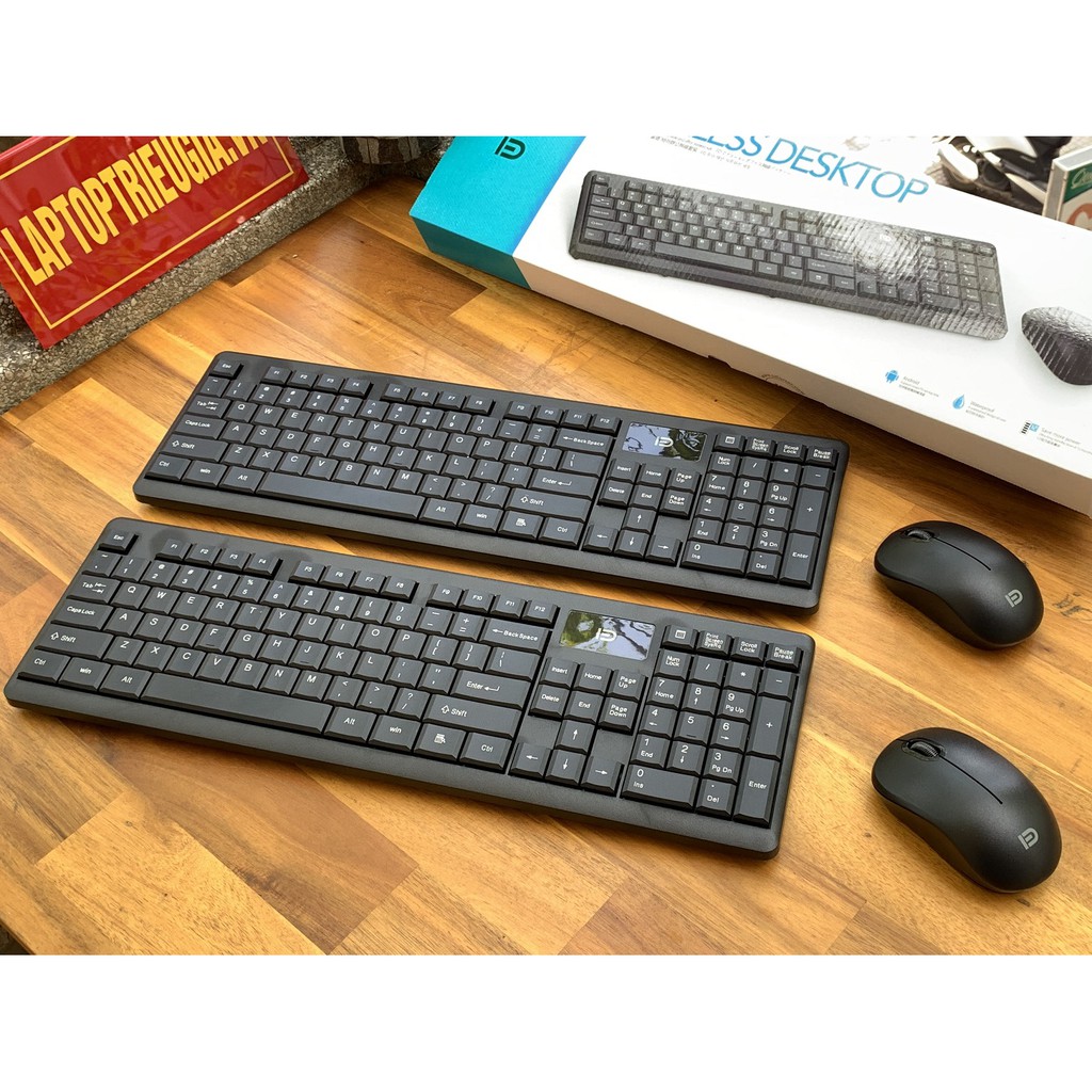 Bộ Bàn Phím Chuột Không Dây Chính Hãng  FORTER 1600 Cao Cấp
