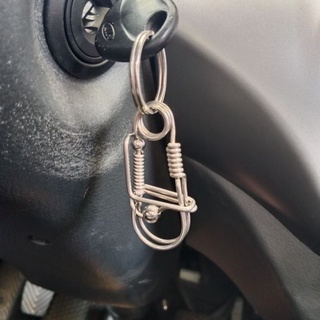 Móc khoá inox làm thủ công bền đẹp