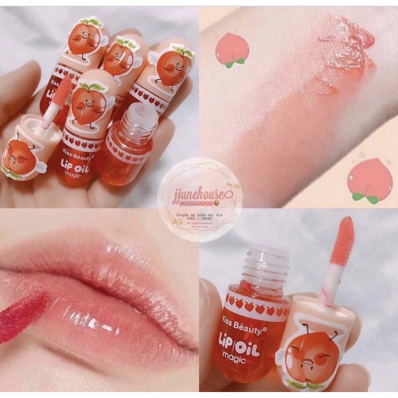Son bóng đào Lip Oil | BigBuy360 - bigbuy360.vn