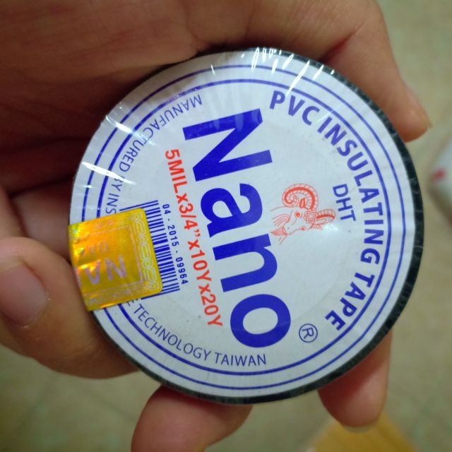 Sỉ 100 cuộn băng keo điện Nano 10ya