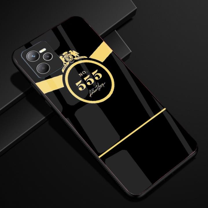 Ốp Lưng Kính REALME C35 / Narzo 50A Prime lưng nano chống bể Hình in 3D sáng bóng cao cấp