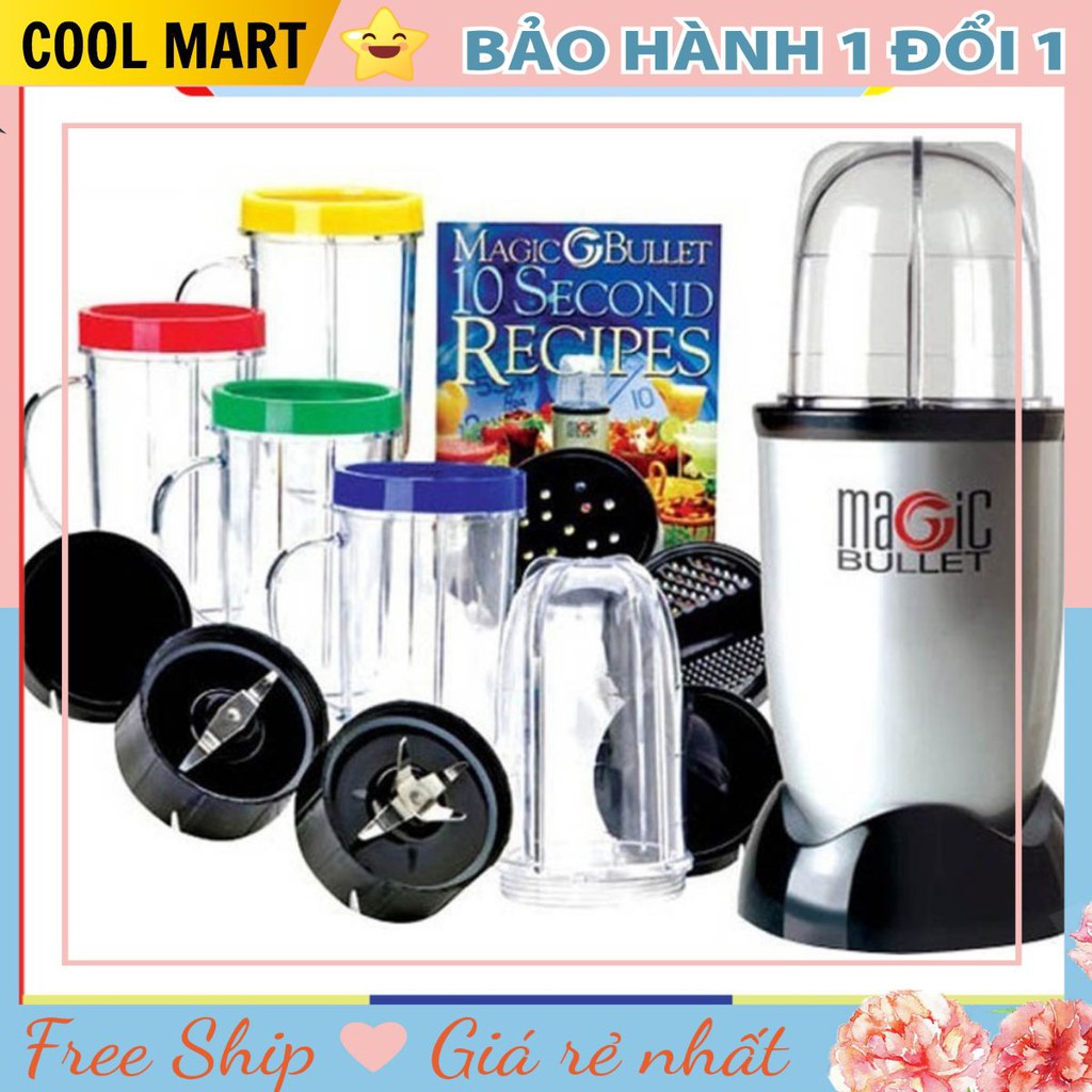 Máy Xay Sinh Tố ⭐️FREESHIP⭐️ Máy Xay Đa Năng MAGIC BULLET 21 Chi Tiết