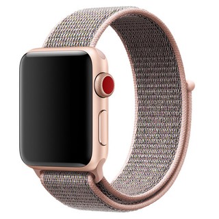 Dây sport nylong loop hồng apple watch