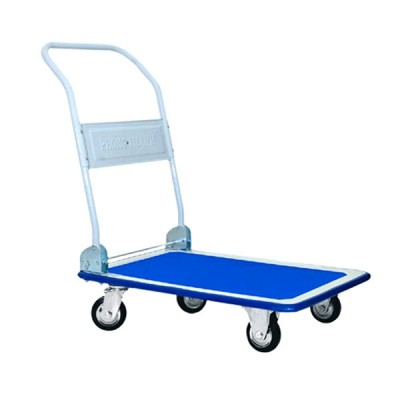 XE ĐẨY HÀNG 4 BÁNH [CAO CẤP] XE ĐẨY HÀNG - XE ĐẨY HÀNG GẤP GỌN TRỌNG TẢI 150kg SÀN THÉP CHẮC CHẮN