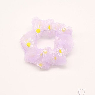 Dây Buộc Tóc Scrunchies Hoa Cúc