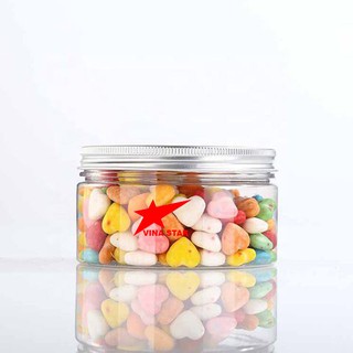 Hũ Nhựa PET 200ml Nắp Nhôm, Nắp Nhựa Chọn Màu Giá (Sỉ) Xuất Xưởng