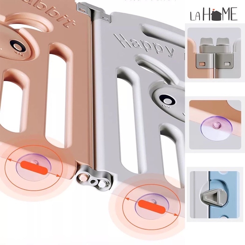 Quây thỏ,quây cũi nhựa gấp gọn thanh lẻ