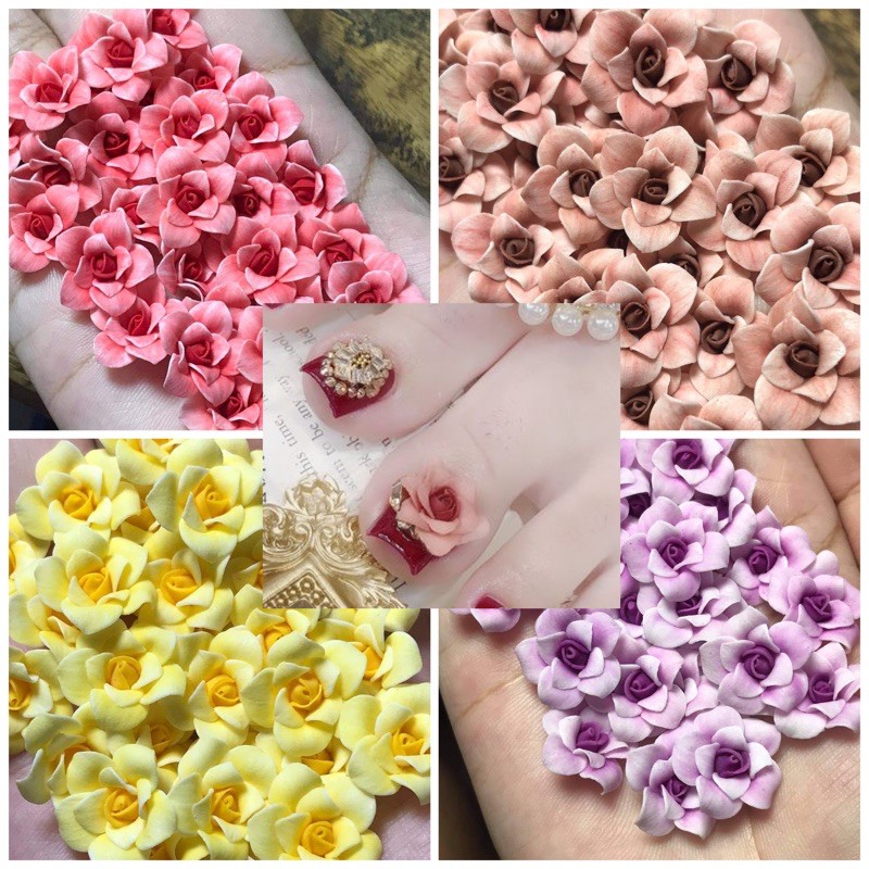 hoa bột nail ( hong canh nhon )
