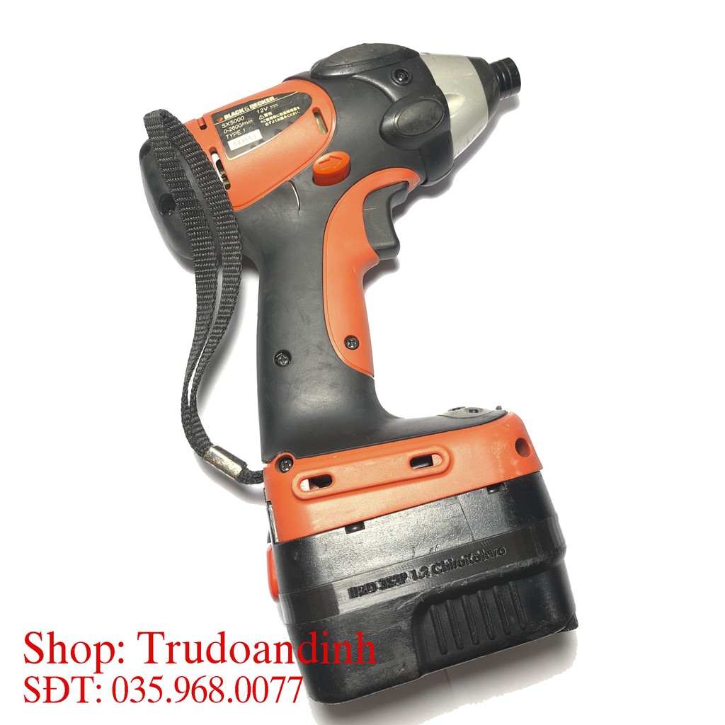 Máy bắn vít Black&Decker SX5000 - 12v - 14v