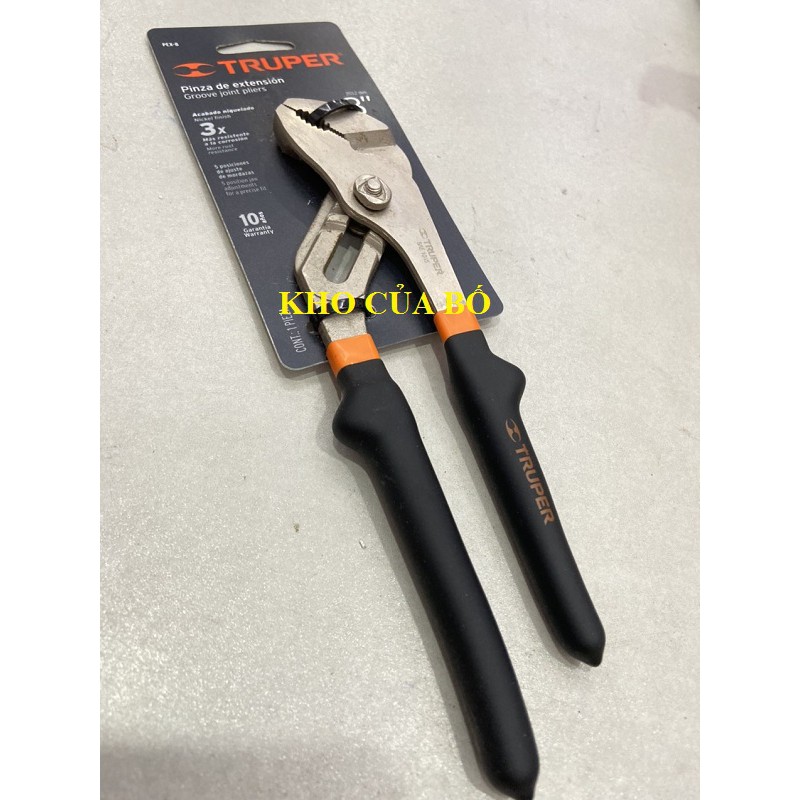 Kềm mỏ quạ 5 lỗ 200mm cán dày Truper - 17350 - 17350