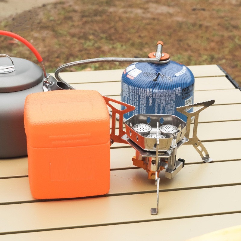 Bếp Ga Mini Gấp Gọn Dã Ngoại Cắm Trại, Bếp Gas Du Lịch Dã Ngoại