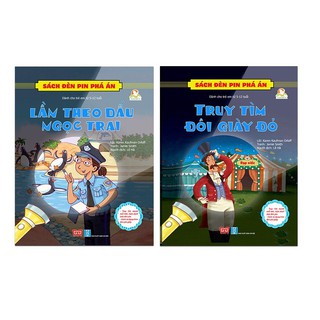 Combo Đèn Pin Phá Án Lần Theo Dấu Ngọc Trai + Truy Tìm Đôi Giày Đỏ